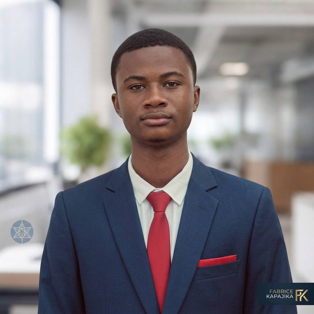 Portrait de Fabrice Kapajika, CEO et Fondateur de YABISO HUB